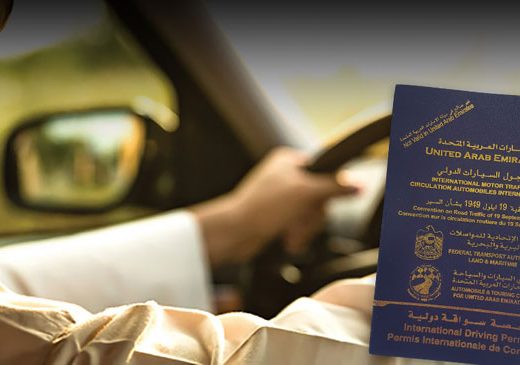 driving license in Dubai, UAE