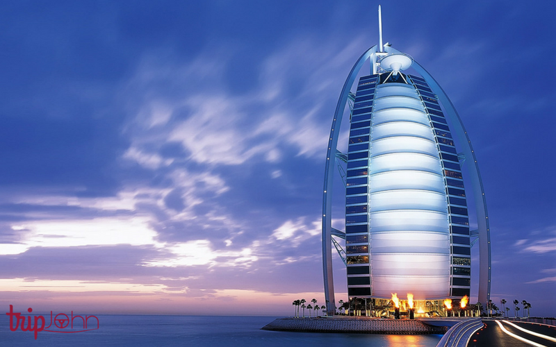 Burj Al Arab By Tripjohn rent a car Dubai