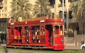 Dubai Trolley by Tripjohn rent a car Dubai