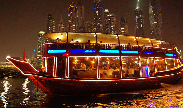 Dubai dinner cruise - Tripjohn Dubai