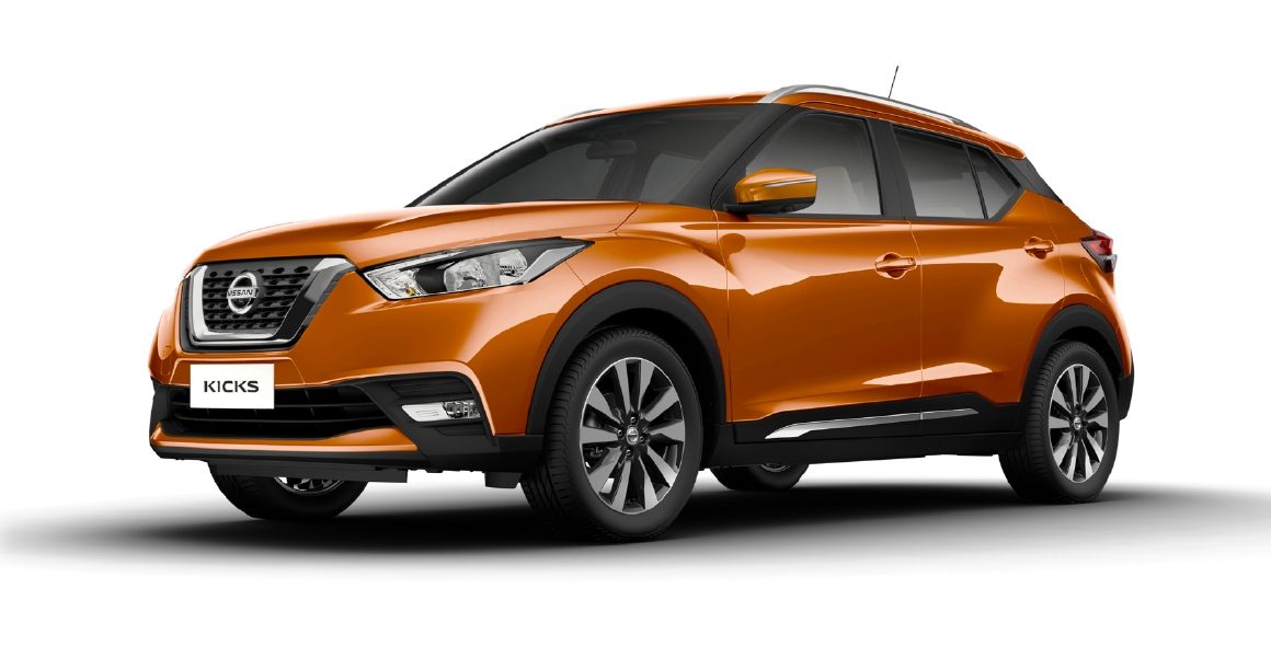 Nissan Kicks 2020 красный